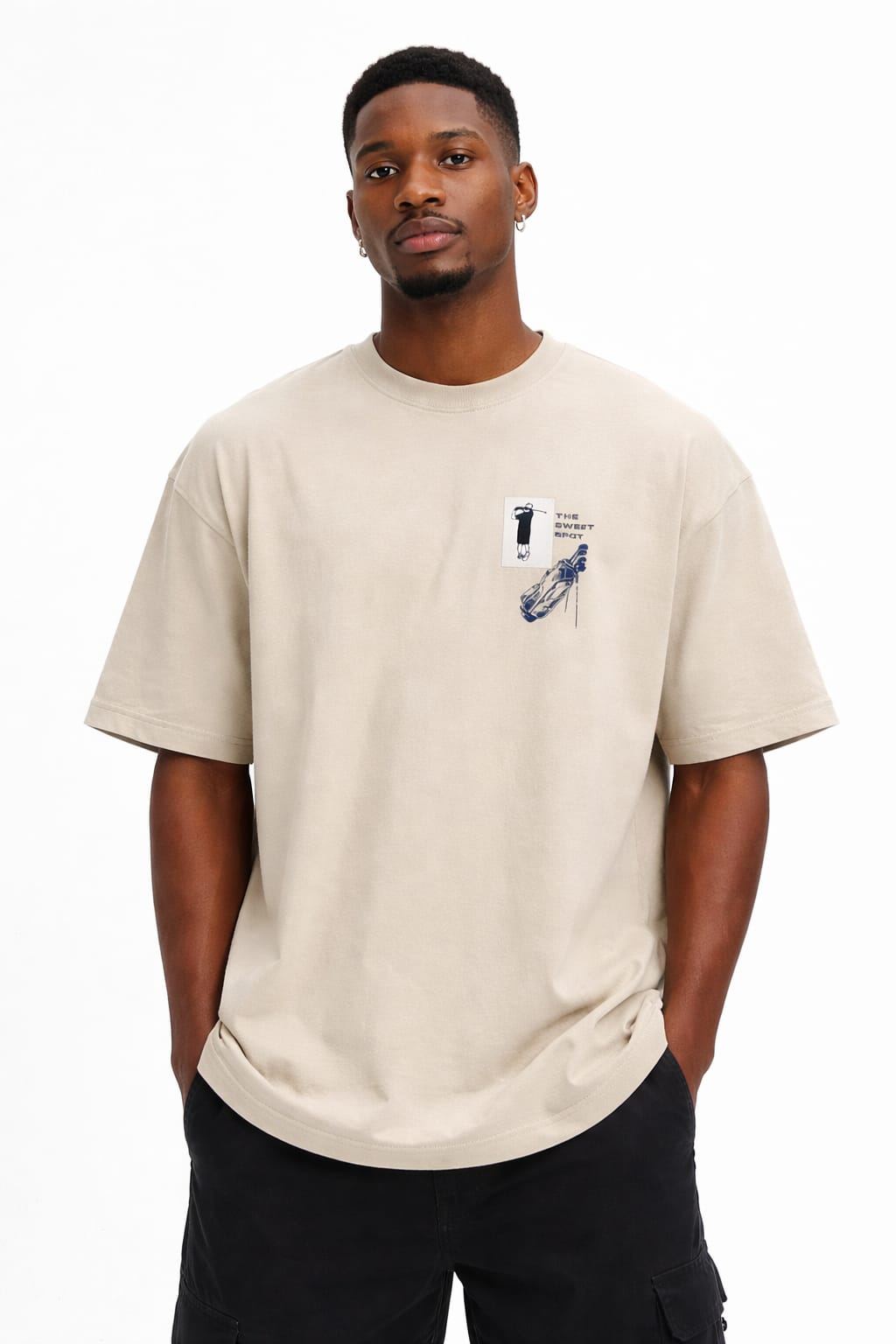 Golf 06 Golden Hour Greens Oversized Tee